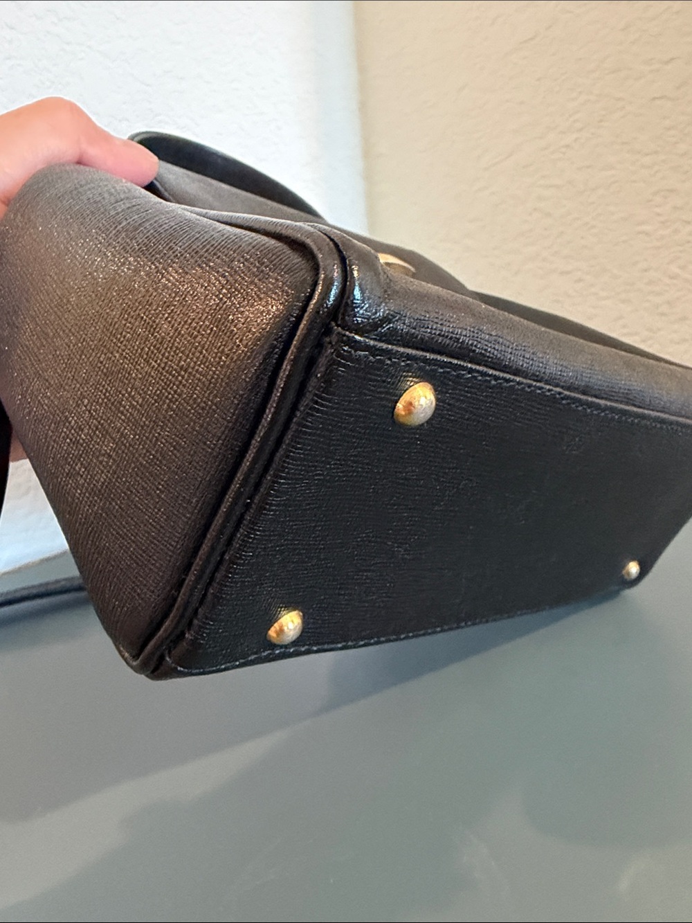 Givenchy 2-Way Saffiano Leather Crossbody Bag - Picture 16 of 17